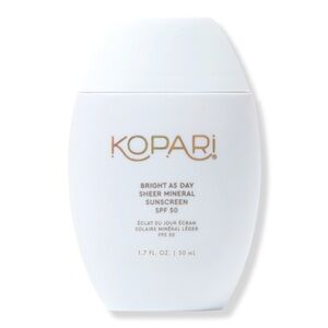 Kopari Beauty Bright as Day Sheer Mineral Sunscreen SPF 50 - 50 mL BNIB SEALED